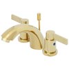 Kingston Brass KB8952NDL Mini-Widespread Bathroom Faucet, Polished Brass KB8952NDL